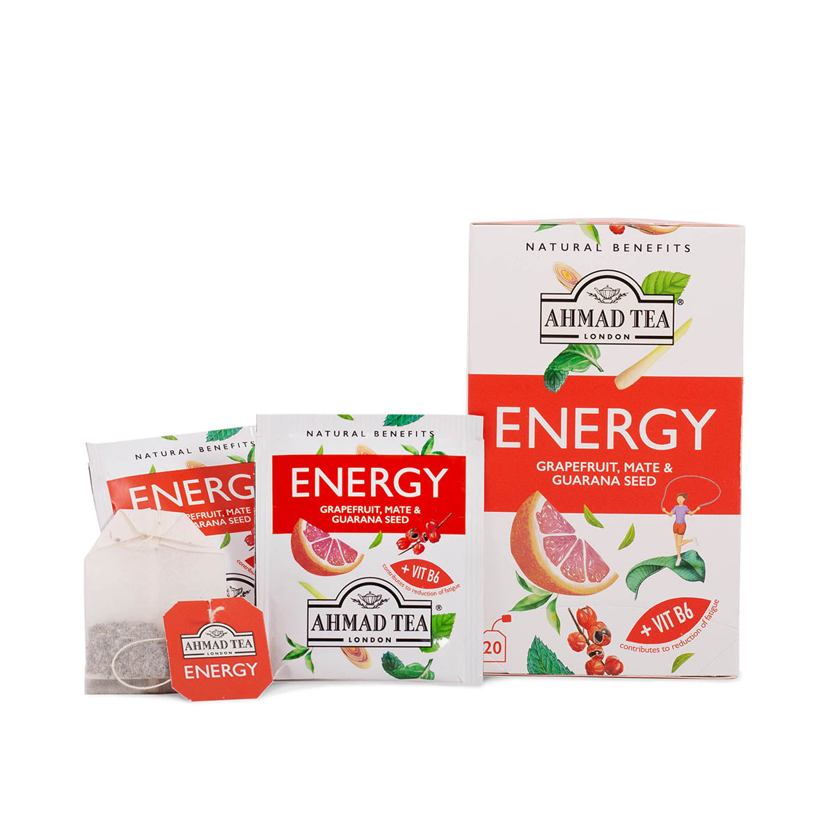 Tisana Energy | 20 bustine per confezione | Cartone con 6 confezioni