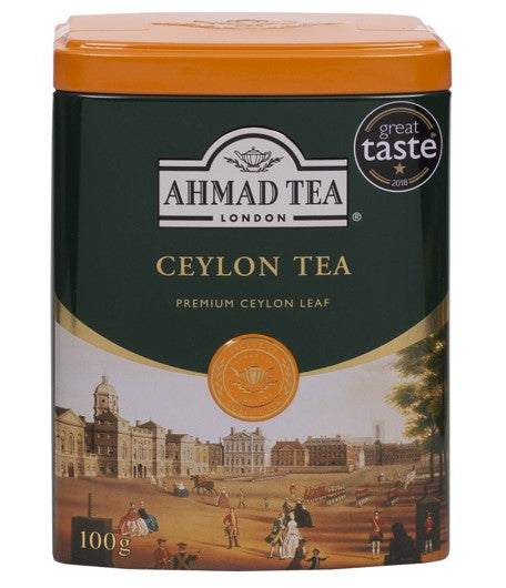 Tè nero Ceylon in foglie | Lattina da 100g | Cartone da 12