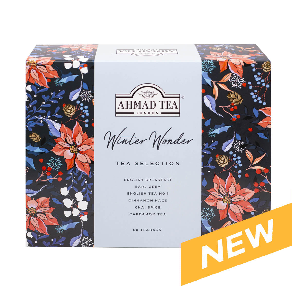 Winter Wonder | Tea Selection | 6 Black Teas | 60 Teabags