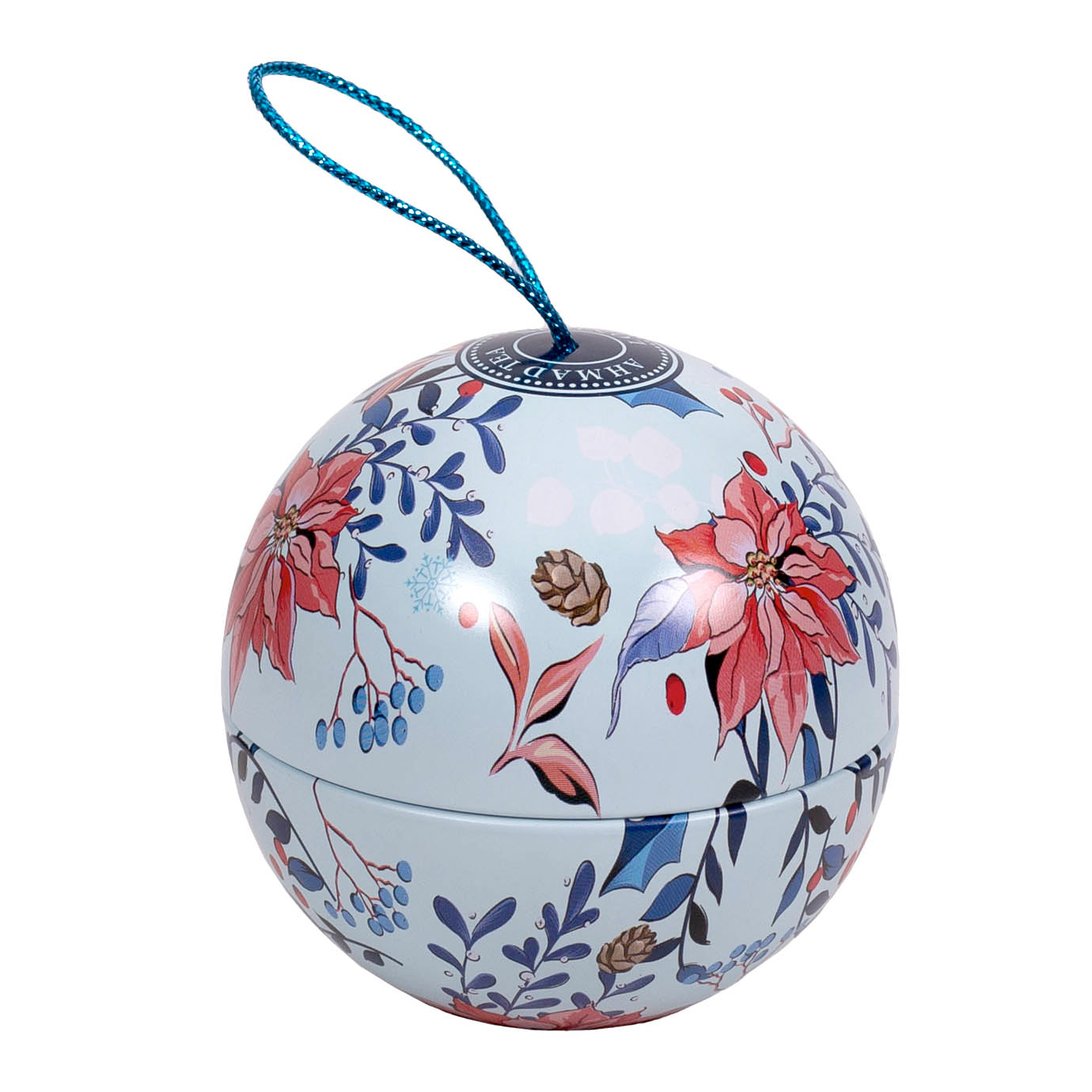 Pallina di Natale con tè sfuso in foglie | Winter Wonder | Earl Grey | 25g