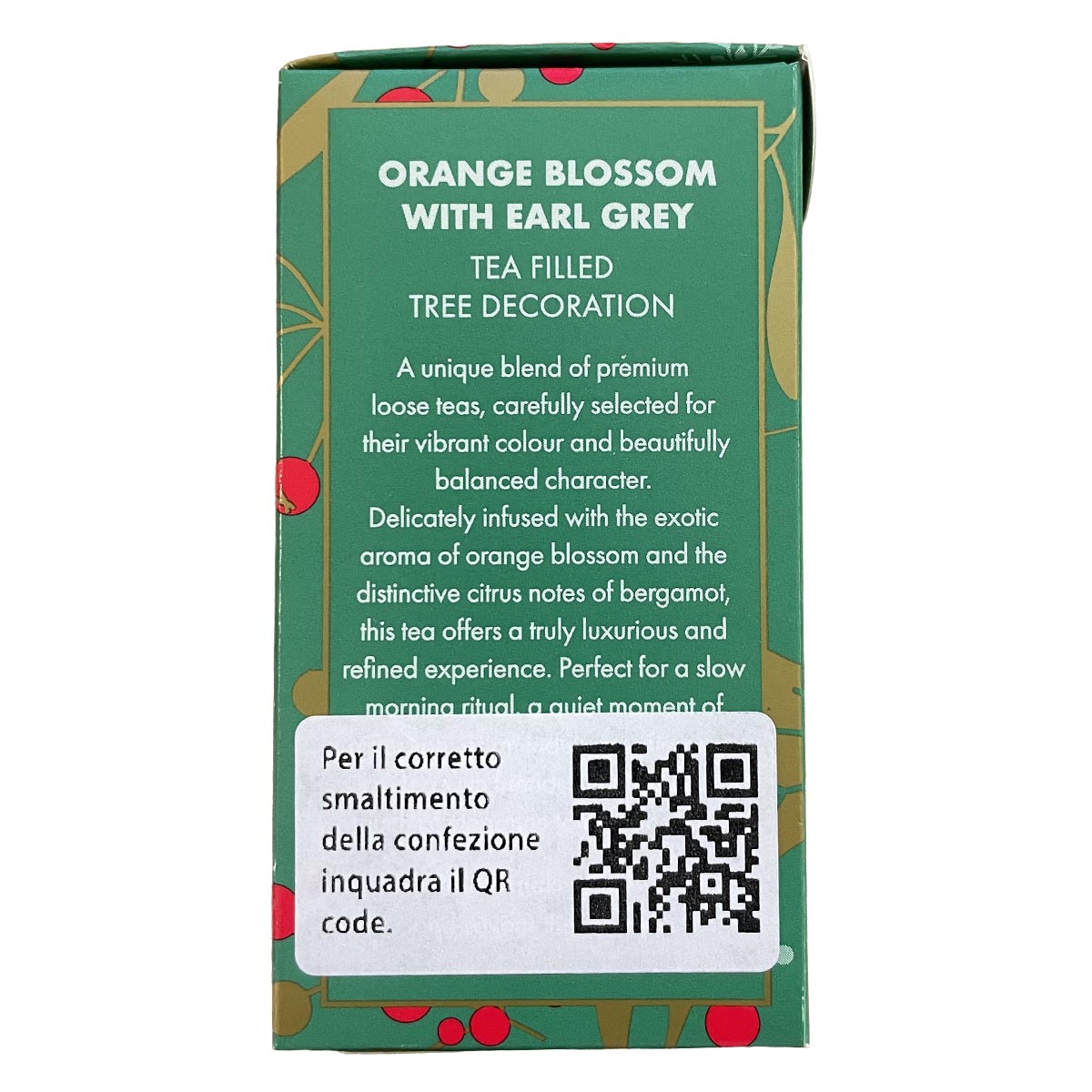 Alberino di Natale con tè sfuso in foglie | Orange blossom with earl grey | 25g