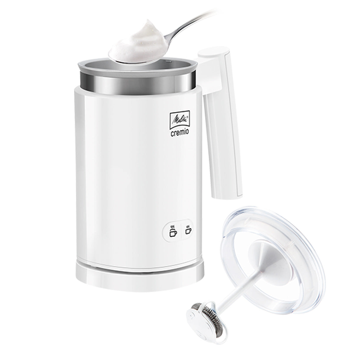 Melitta CREMIO ® | Montalatte bianco per latte, latte macchiato e cappuccino